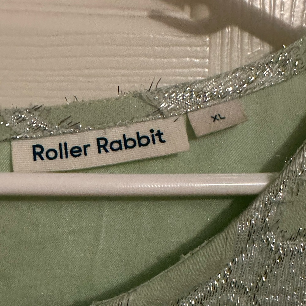 Roller Rabbit Mint Green Mini Dress - Picture 2 of 8